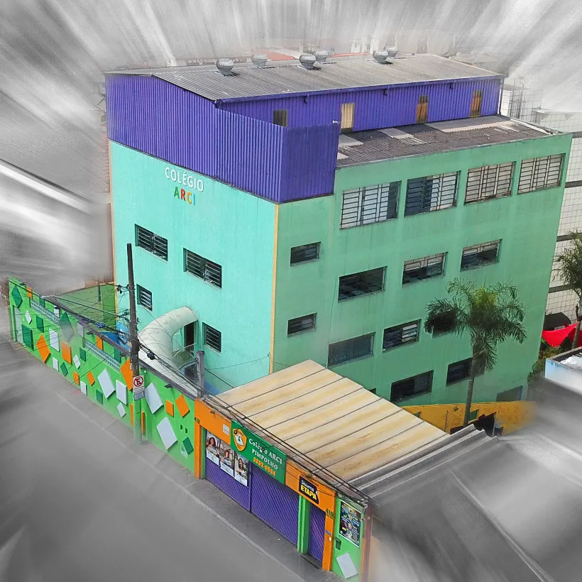 Fachada do Colégio Arci Pimpolho
